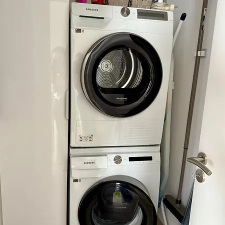 Standing Grande Terrasse Vue Lägenhet Monticello